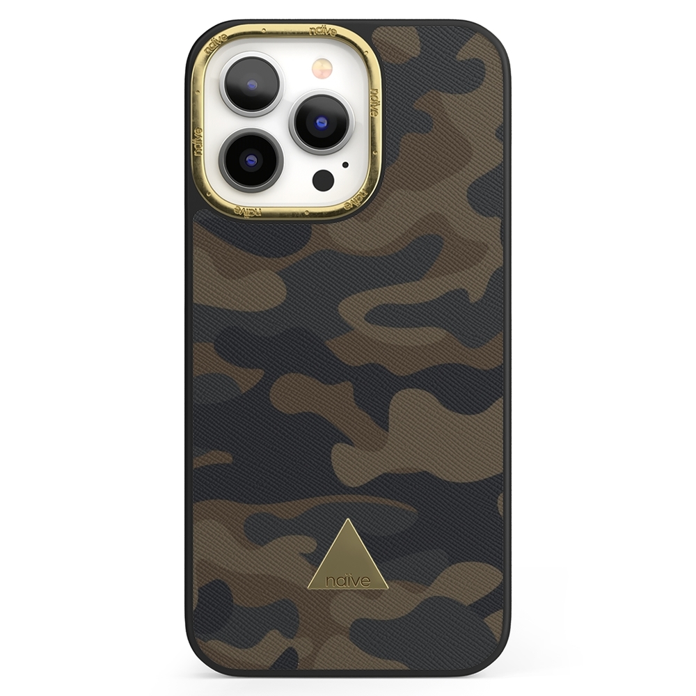 Naive iPhone 13 Pro Case - Camouflage