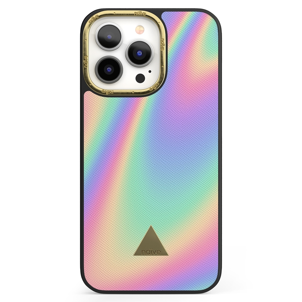 Naive iPhone 13 Pro Case - Rainbow
