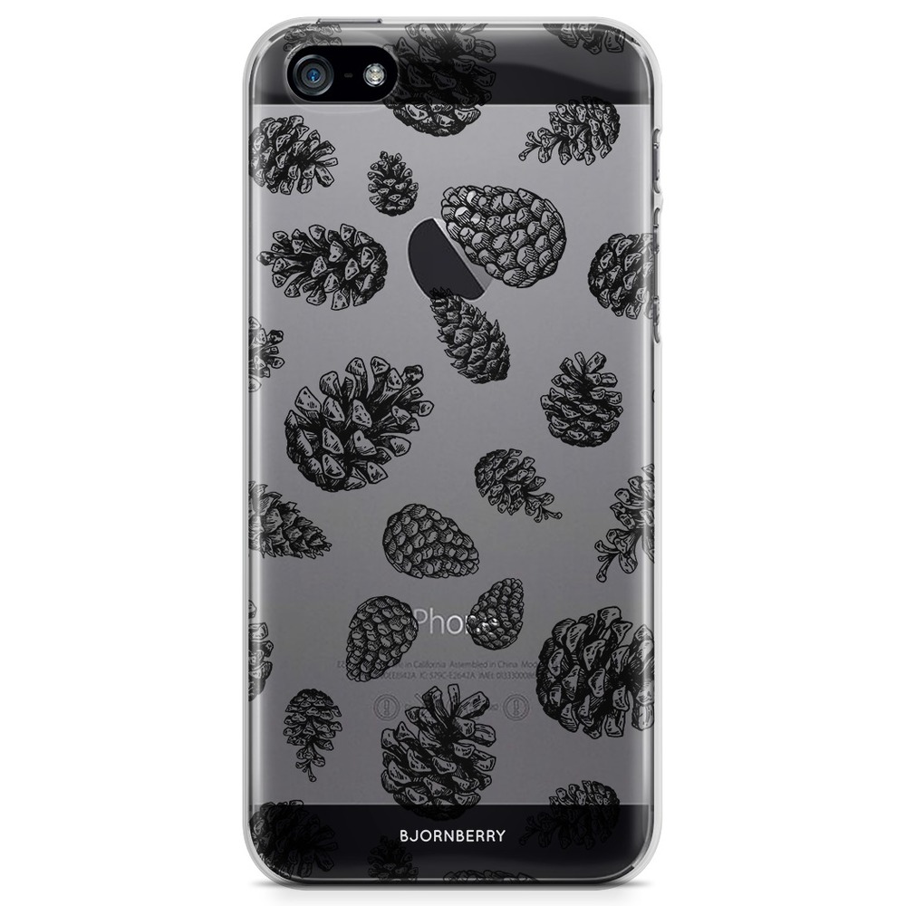 iPhone 5/5S/SE (2016) TPU Case - Pine Cone