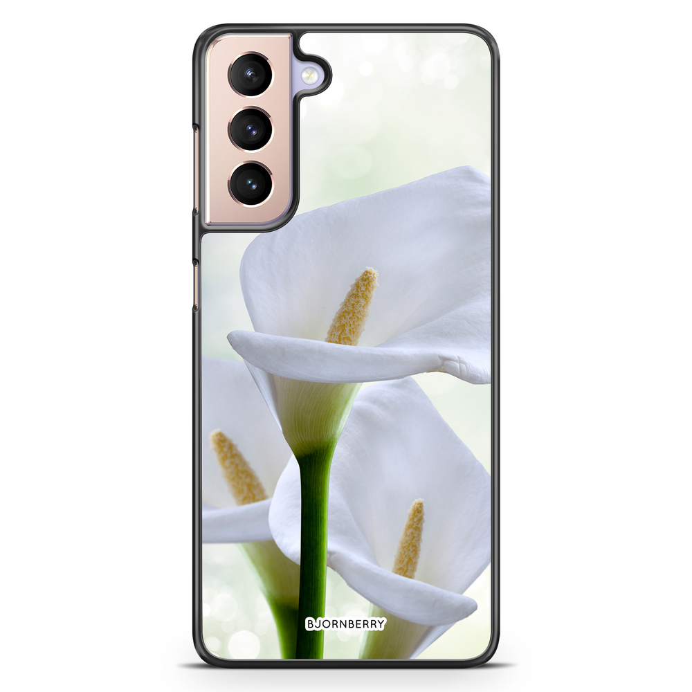 Samsung Galaxy S21 Case - White flower