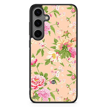 Samsung Galaxy S24 Plus Case - Peony Flowers