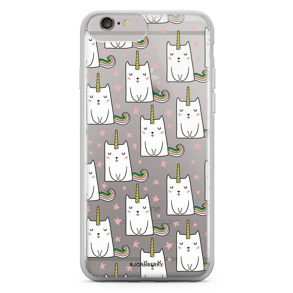 iPhone 6 Plus/6s Plus Fashion Case - Cat Unicorn