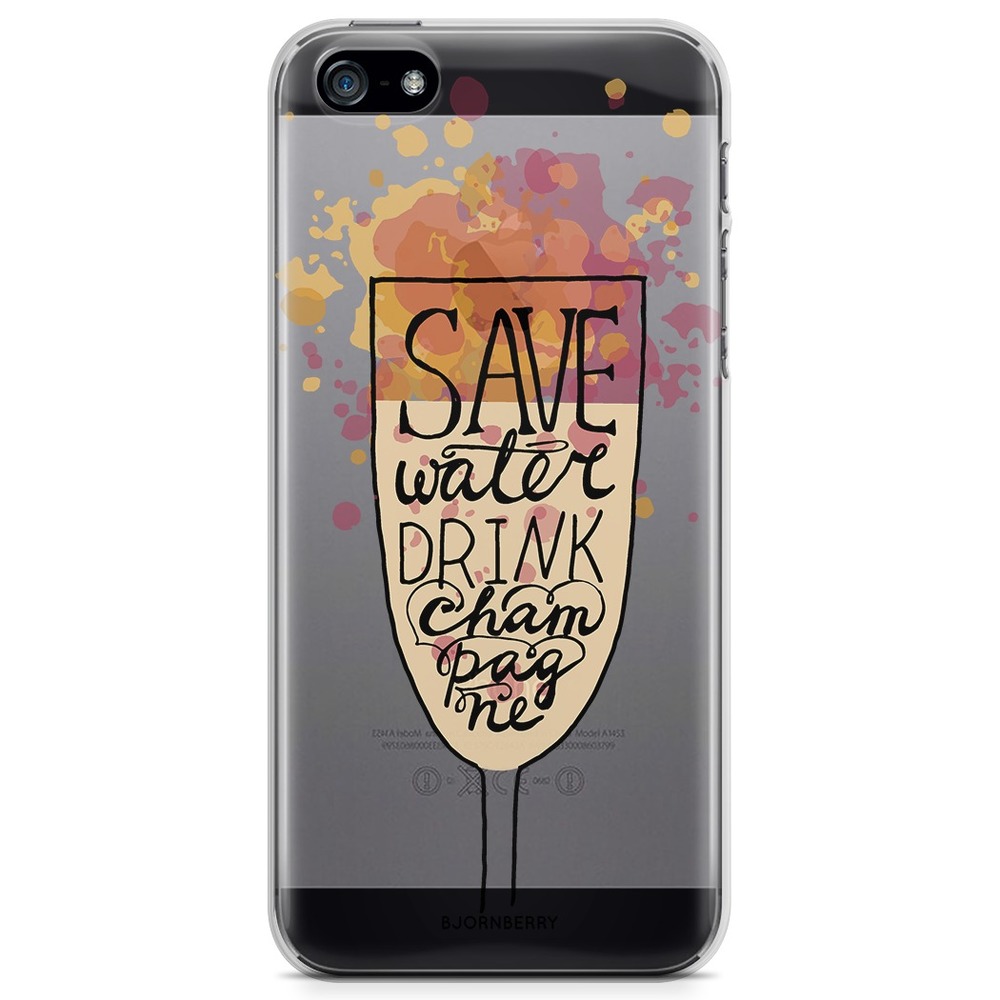 iPhone 5/5S/SE (2016) TPU Case - Champagne