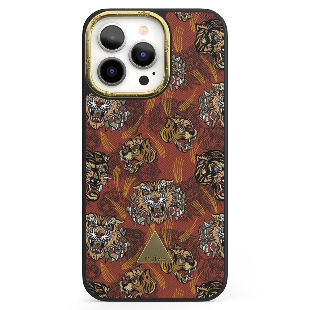 Naive iPhone 13 Pro Case - Tigers