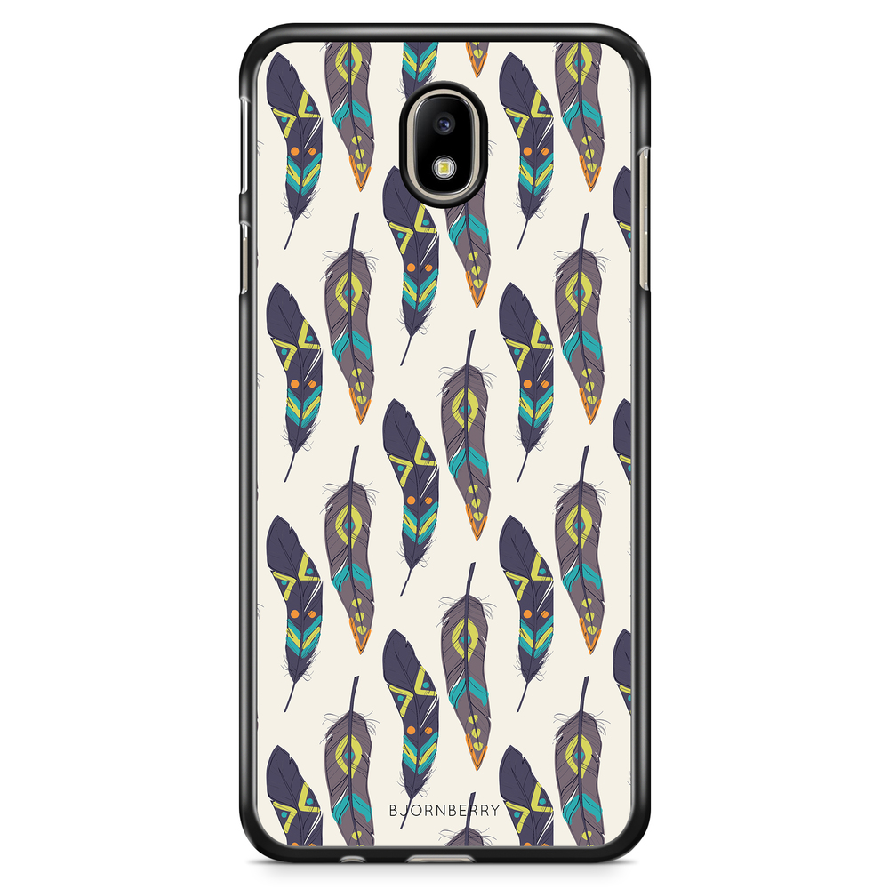 Samsung Galaxy J3 (2017) Case - Ethnic Feathers