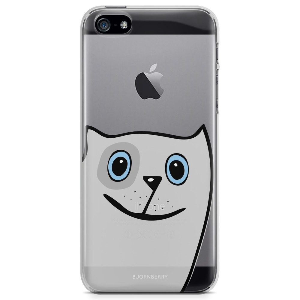 iPhone 5/5S/SE (2016) TPU Case - Fun Cat