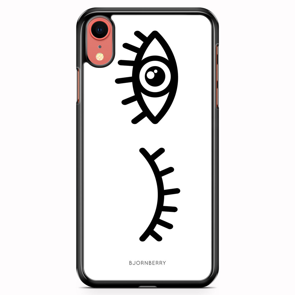 iPhone XR Case - Black Eyes