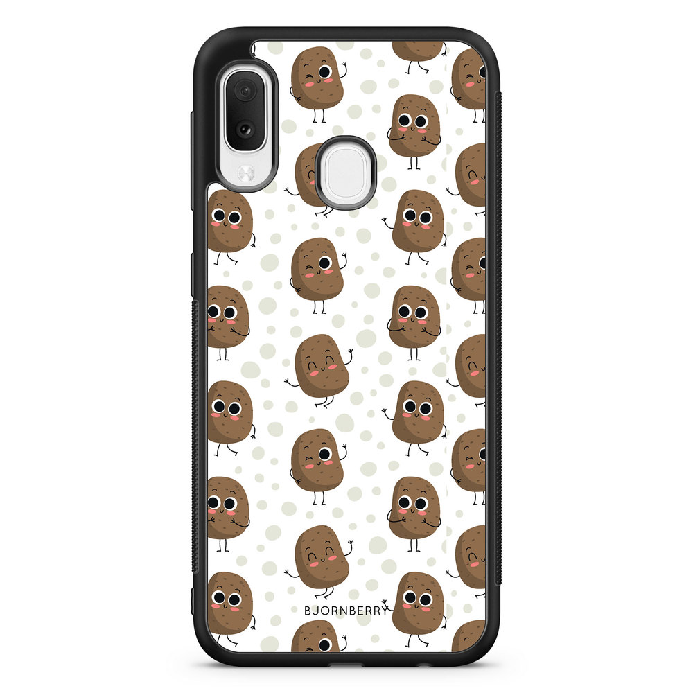 Samsung Galaxy A20e Case - Cute Potatoes