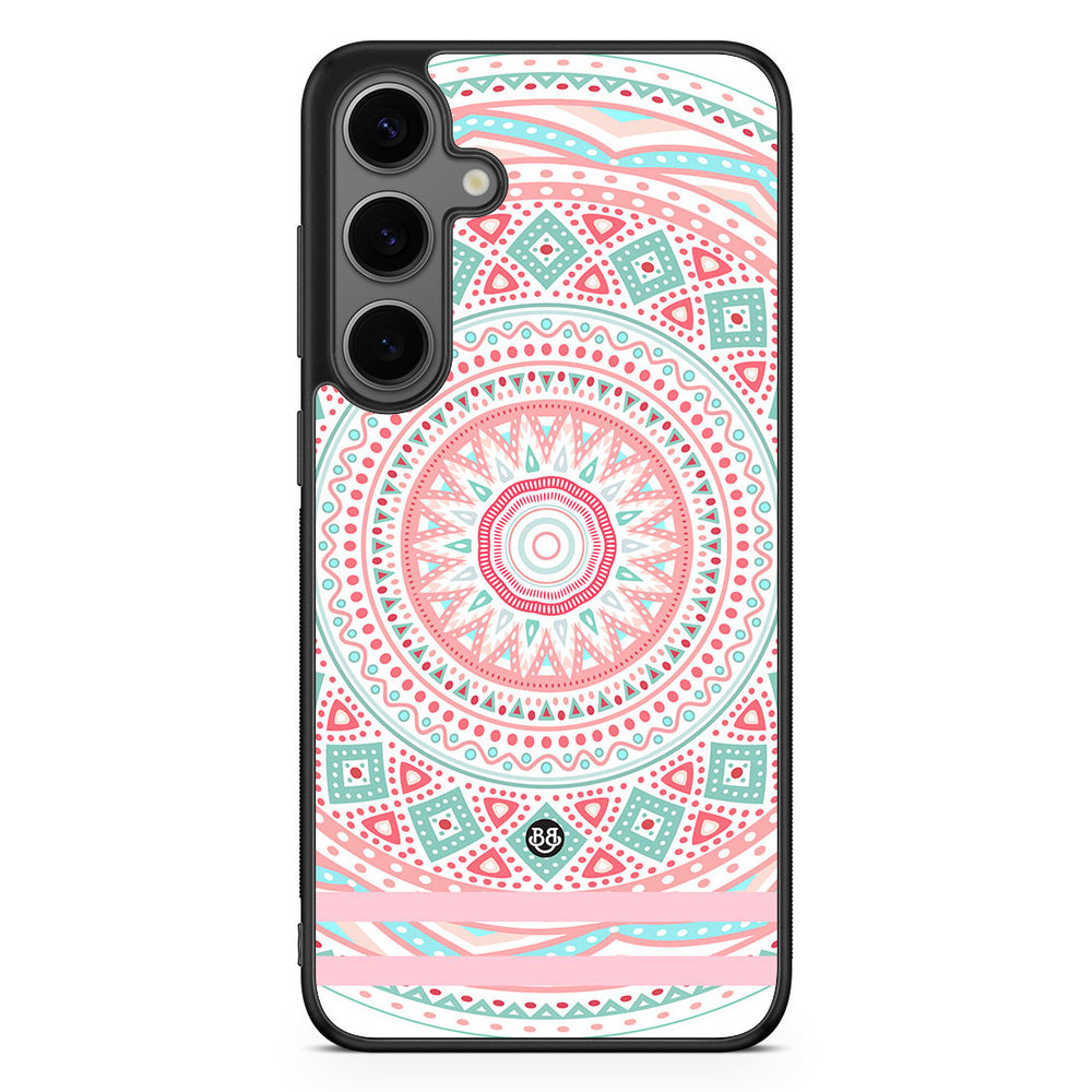 Samsung Galaxy S24 Plus Case - Pastel Mandala