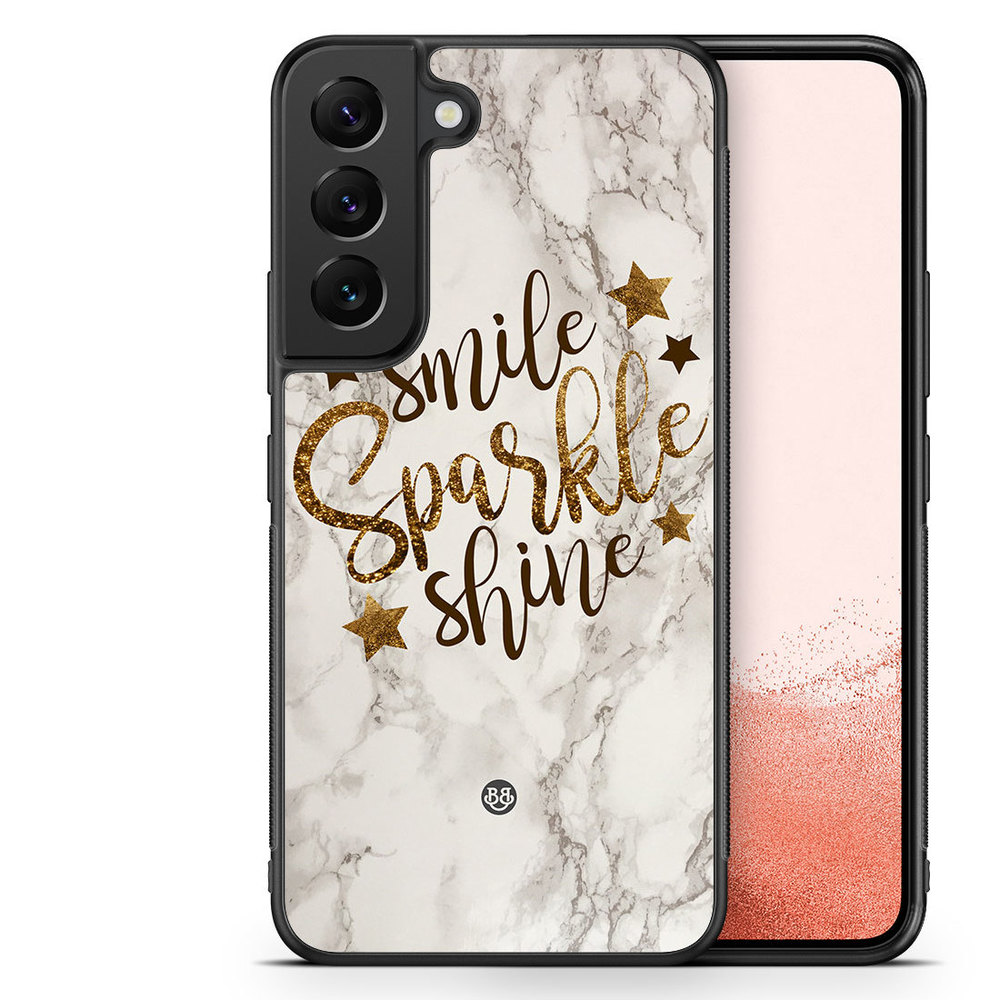 Samsung Galaxy S23 Plus 5G Case - Smile,Sparkle,Shine