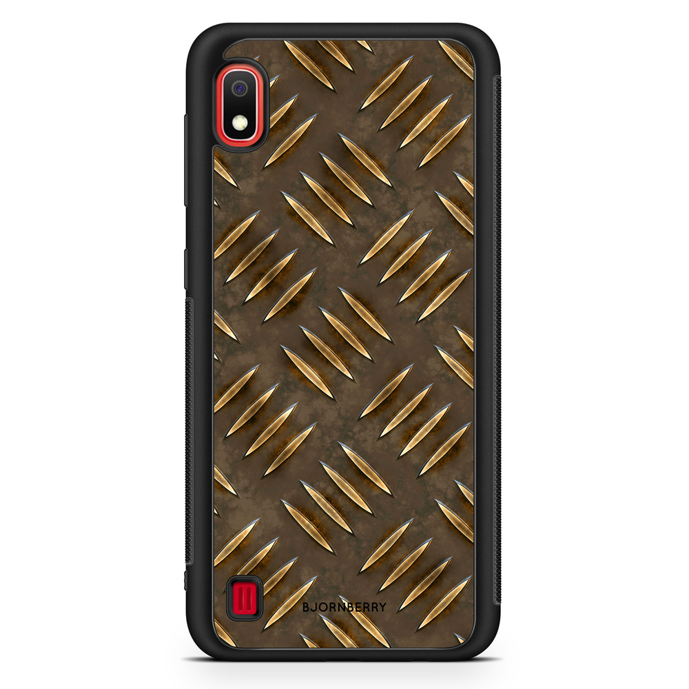 Samsung Galaxy A10 Case - Steel Pattern