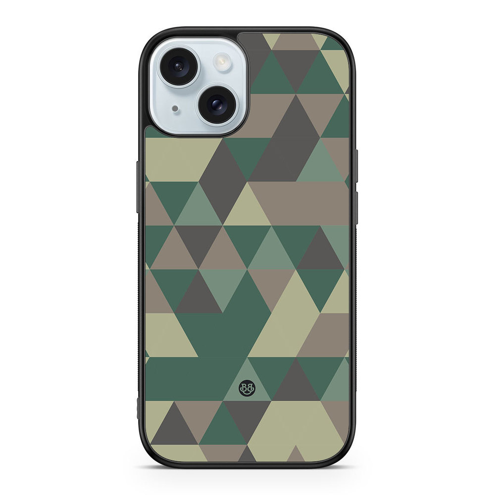 iPhone 15 Case - Camo Triangle