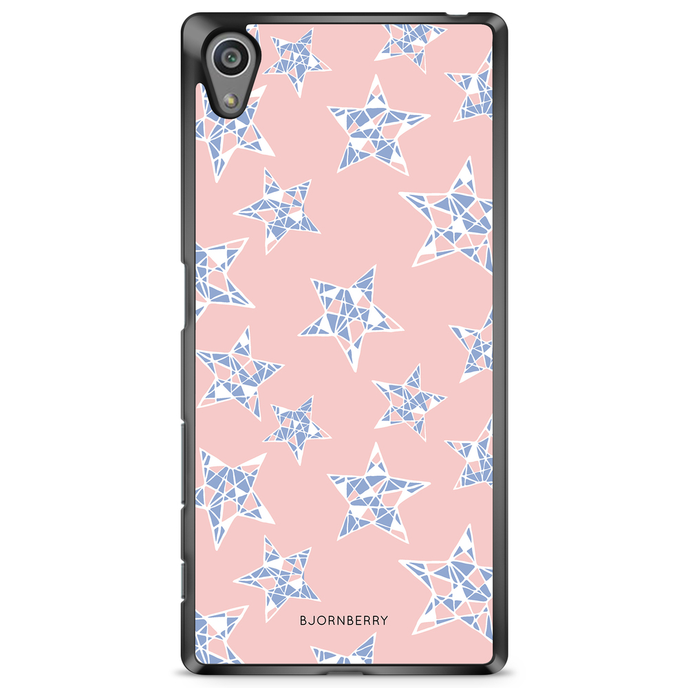 Sony Xperia Z5 Premium Case - Rose Quartz Stars
