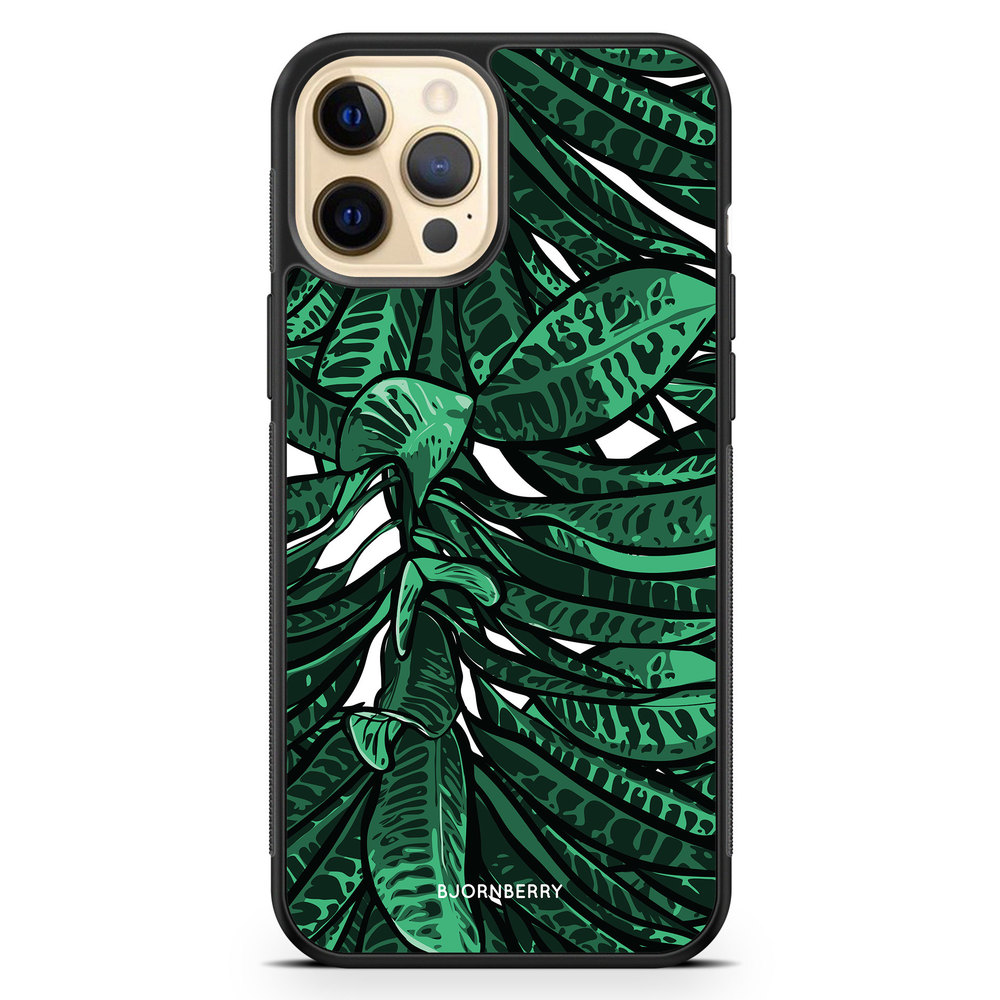 iPhone 12 Pro Max Case - Tropical Leaves