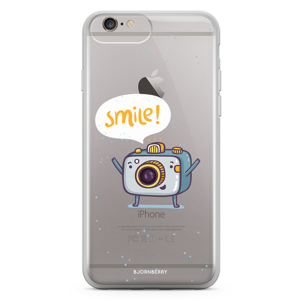 iPhone 6 Plus/6s Plus Fashion Case - Smile