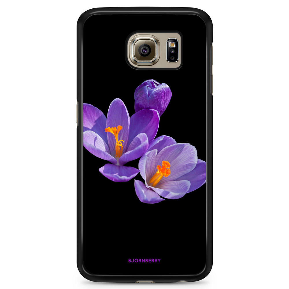 Samsung Galaxy S6 Case - Purple Flowers