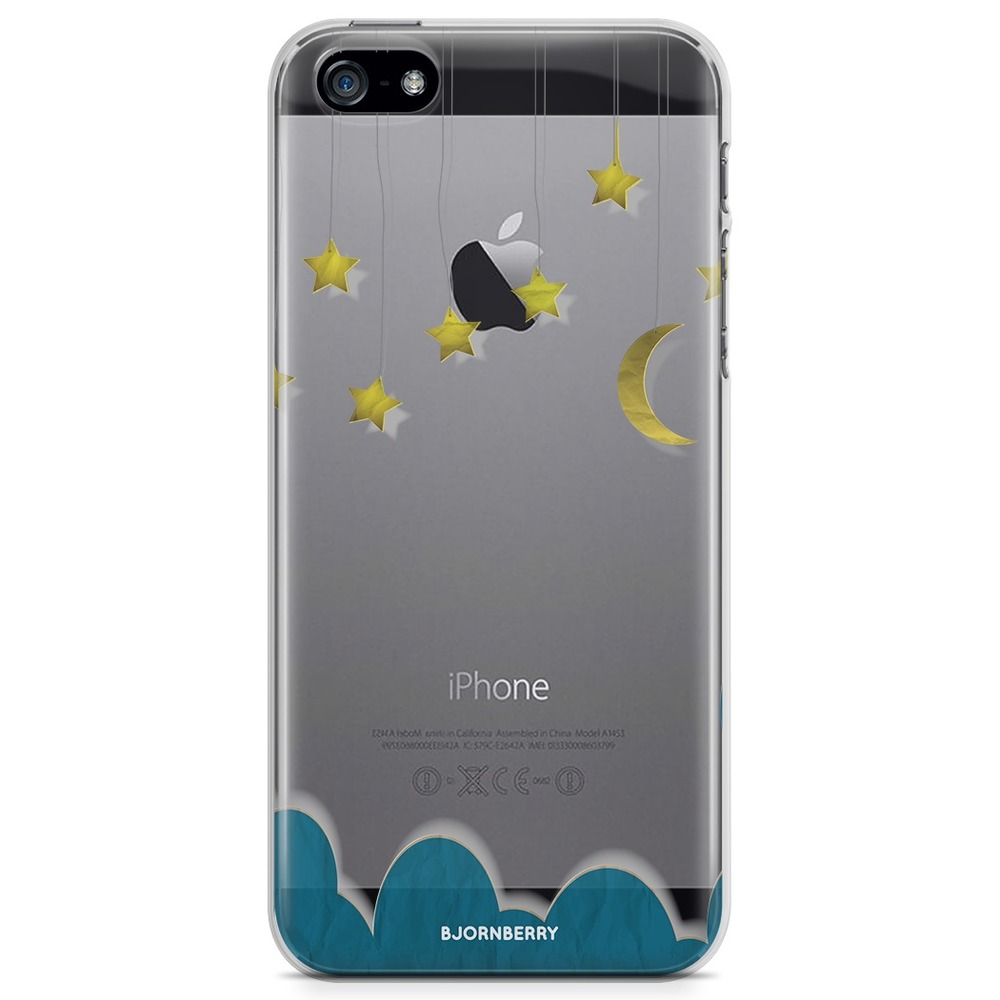 iPhone 5/5S/SE (2016) TPU Case - Moon Stars