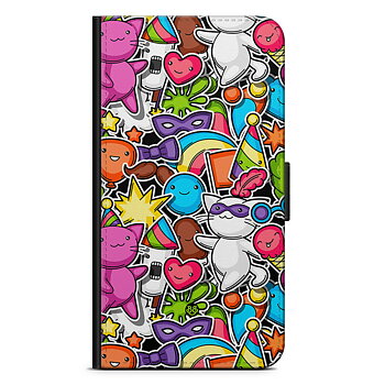 Samsung Galaxy Note 10 Plus Wallet Case - Cute Sticker