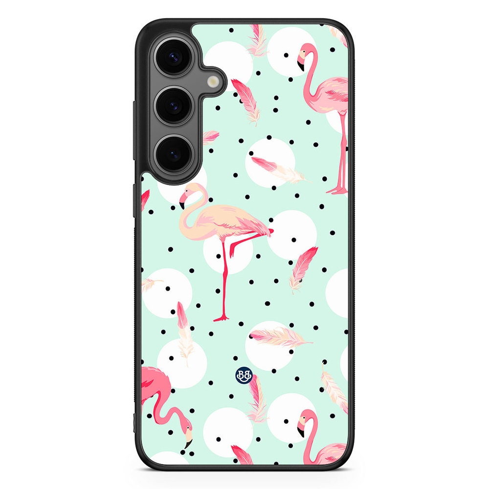 Samsung Galaxy S24 Plus Case - Flamingos