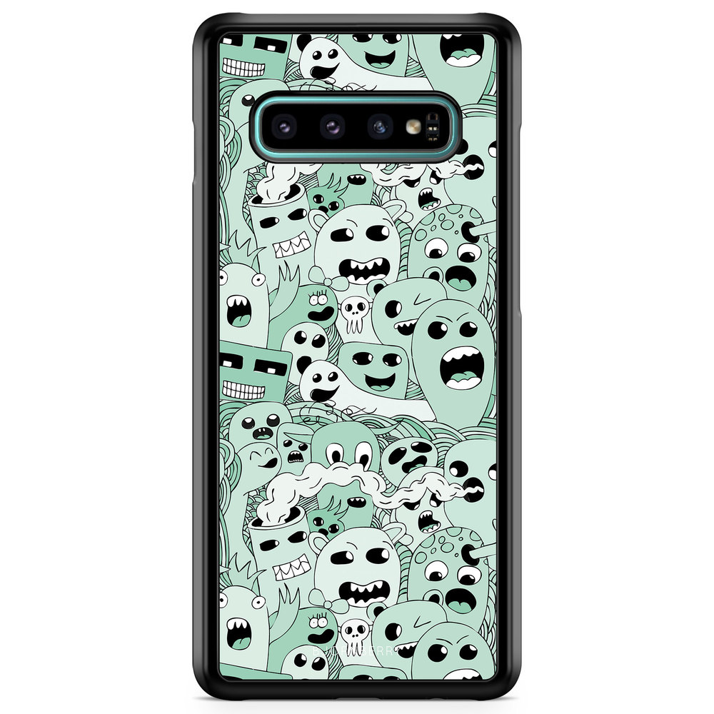 Samsung Galaxy S10 Case - Ghost Pattern