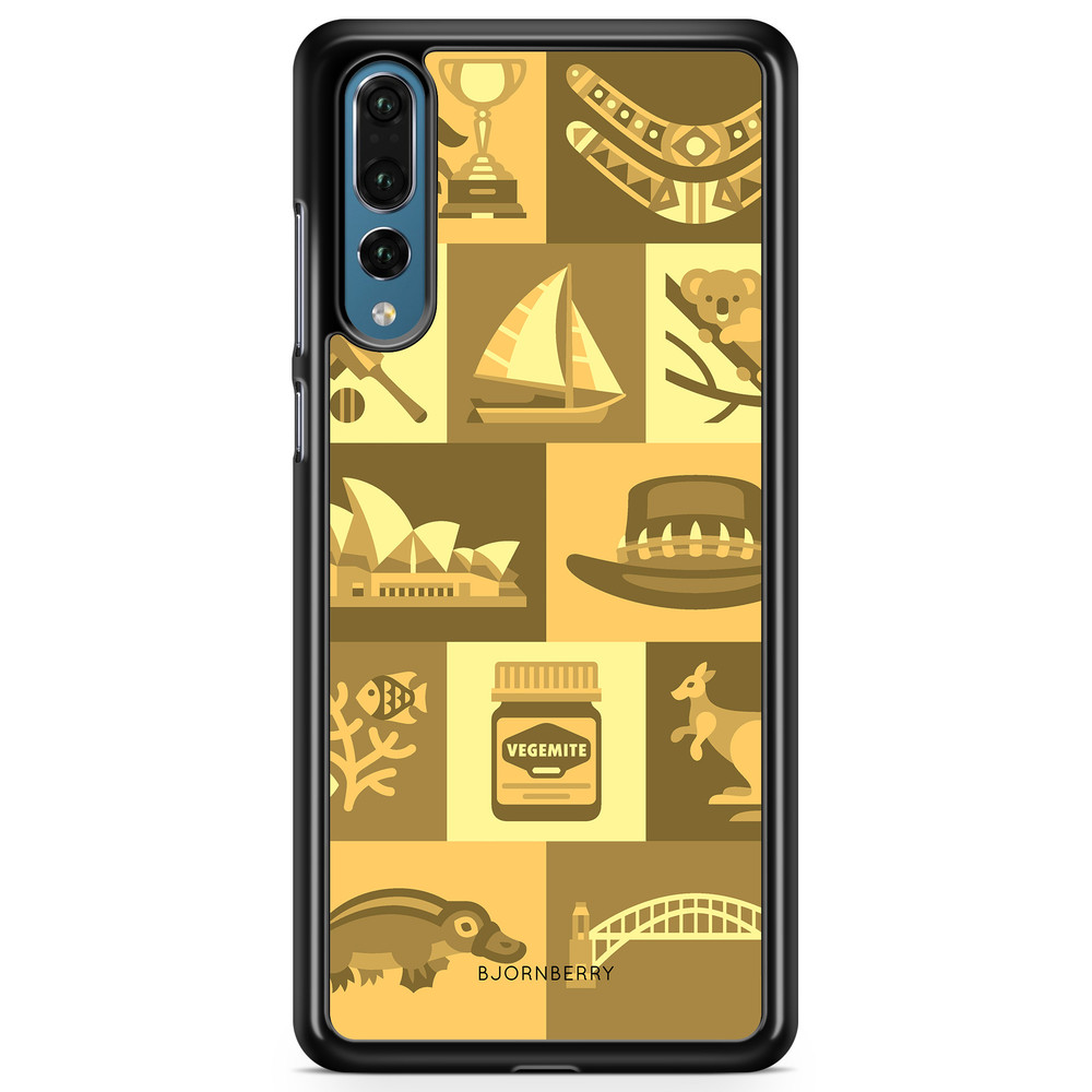 Huawei P20 Pro Case - Australian Pattern