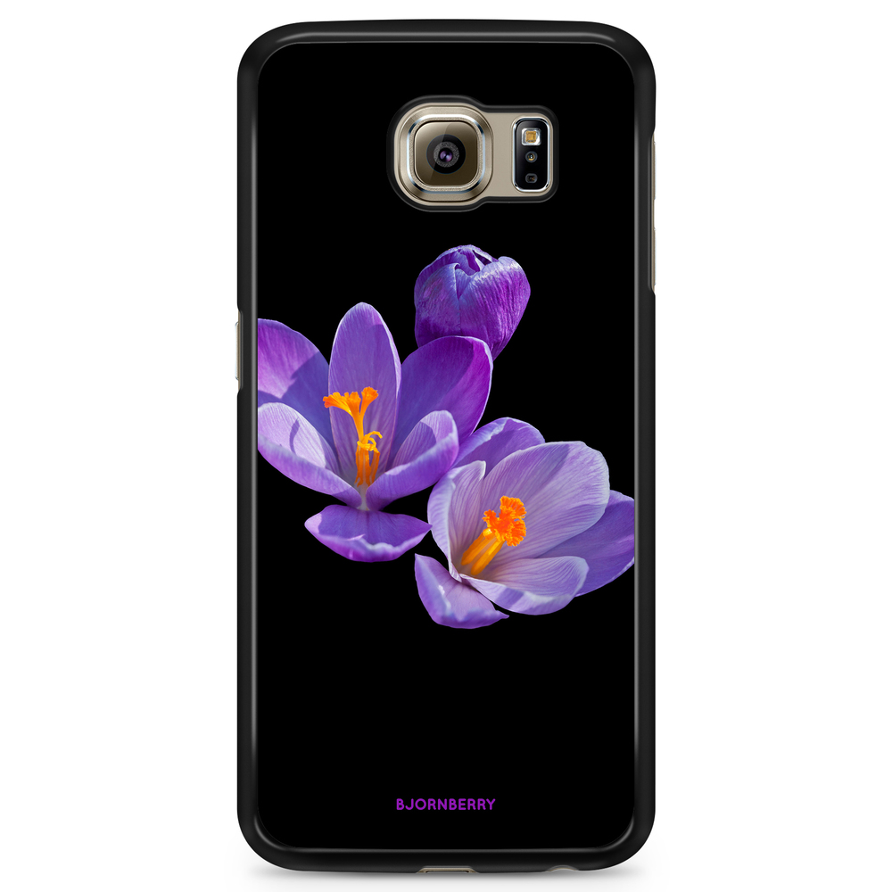 Samsung Galaxy S6 Edge+ Case - Purple Flowers