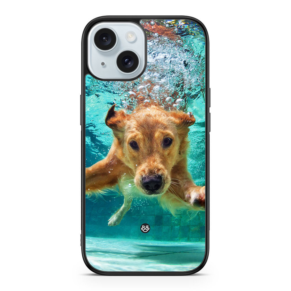 iPhone 15 Case - Dog Underwater