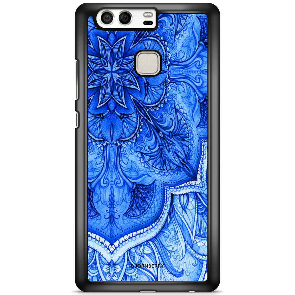 Huawei P9 Case - Blue Vintage