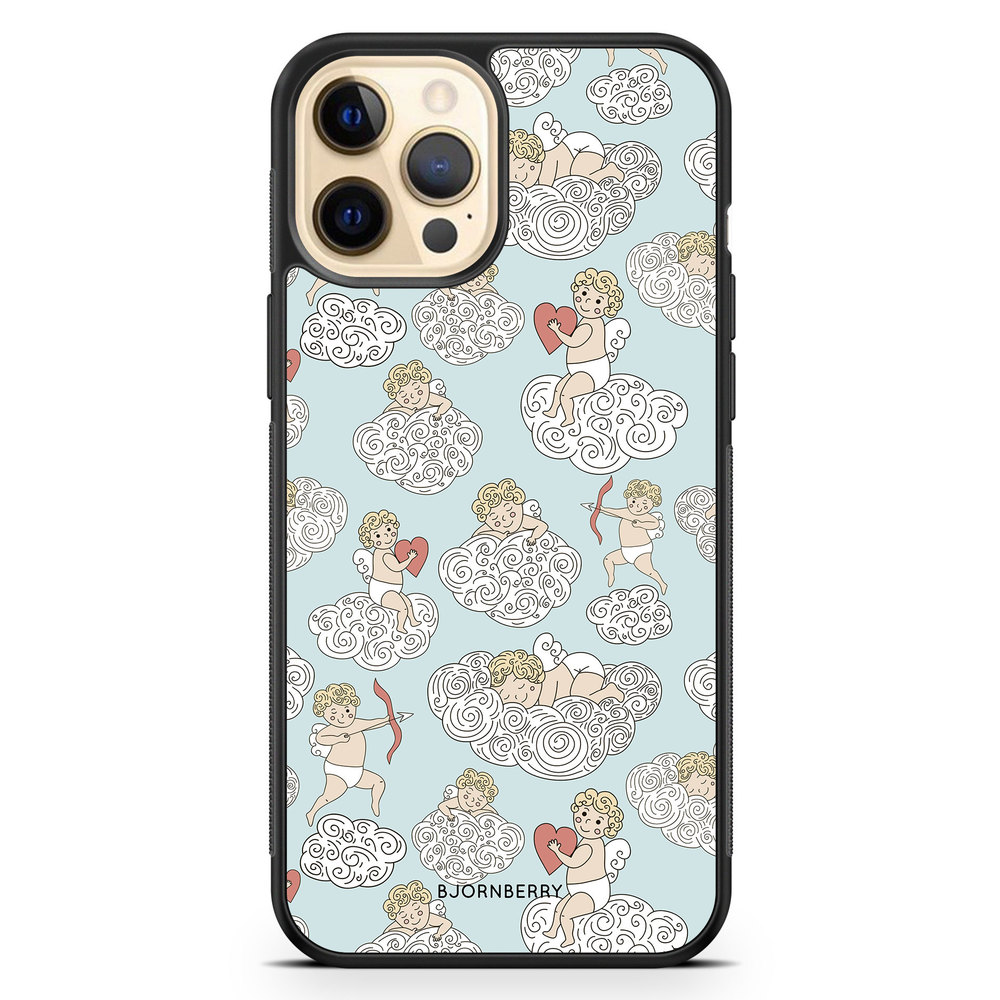 iPhone 12 Pro Max Case - Angels and Clouds