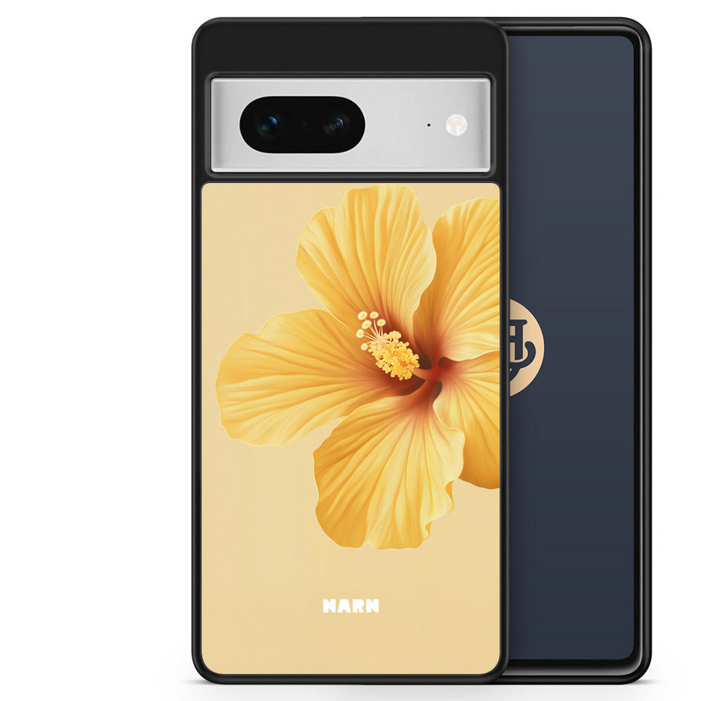 Google Pixel 7 Case - Hibiscus Era - Lemon