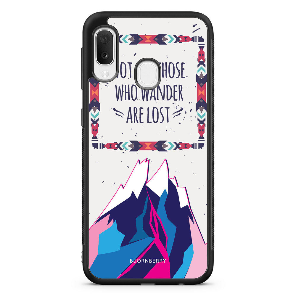 Samsung Galaxy A20e Case - Wander Quote