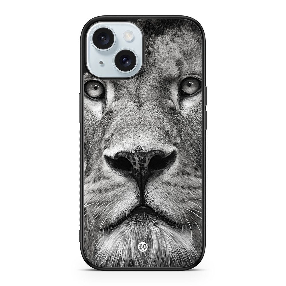 iPhone 15 Case - Lion Profile