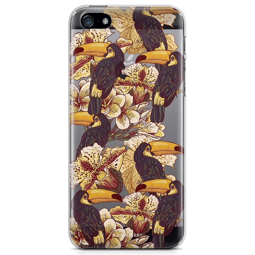 iPhone 5/5S/SE (2016) TPU Case - Toucans