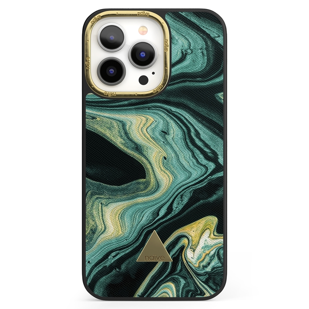 Naive iPhone 13 Pro Case - Green Dream