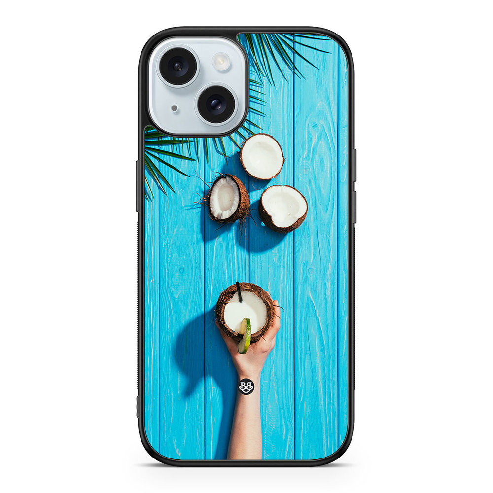 iPhone 15 Case - Coconut Drink