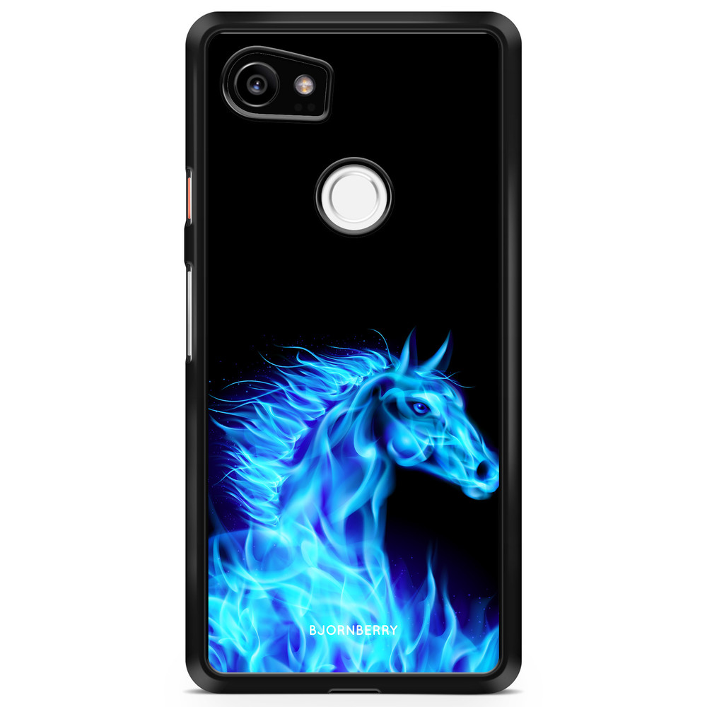 Google Pixel 2 XL Case - Flames Horse