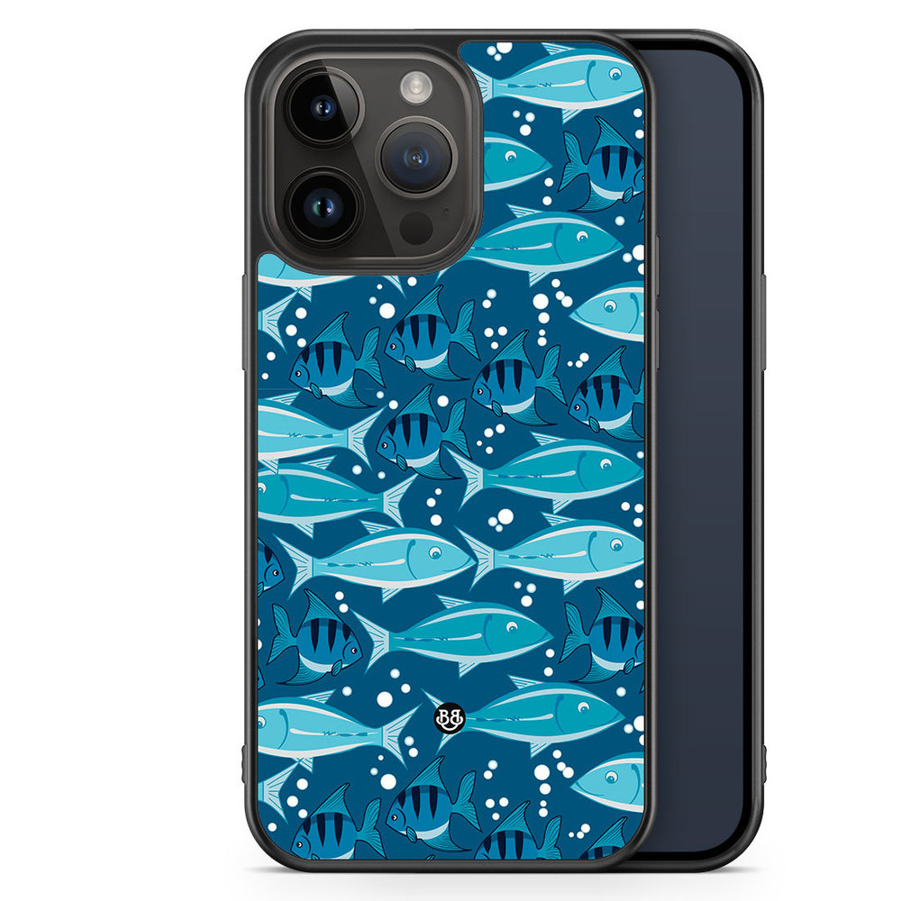 iPhone 14 Pro Max Case - Fish Pattern