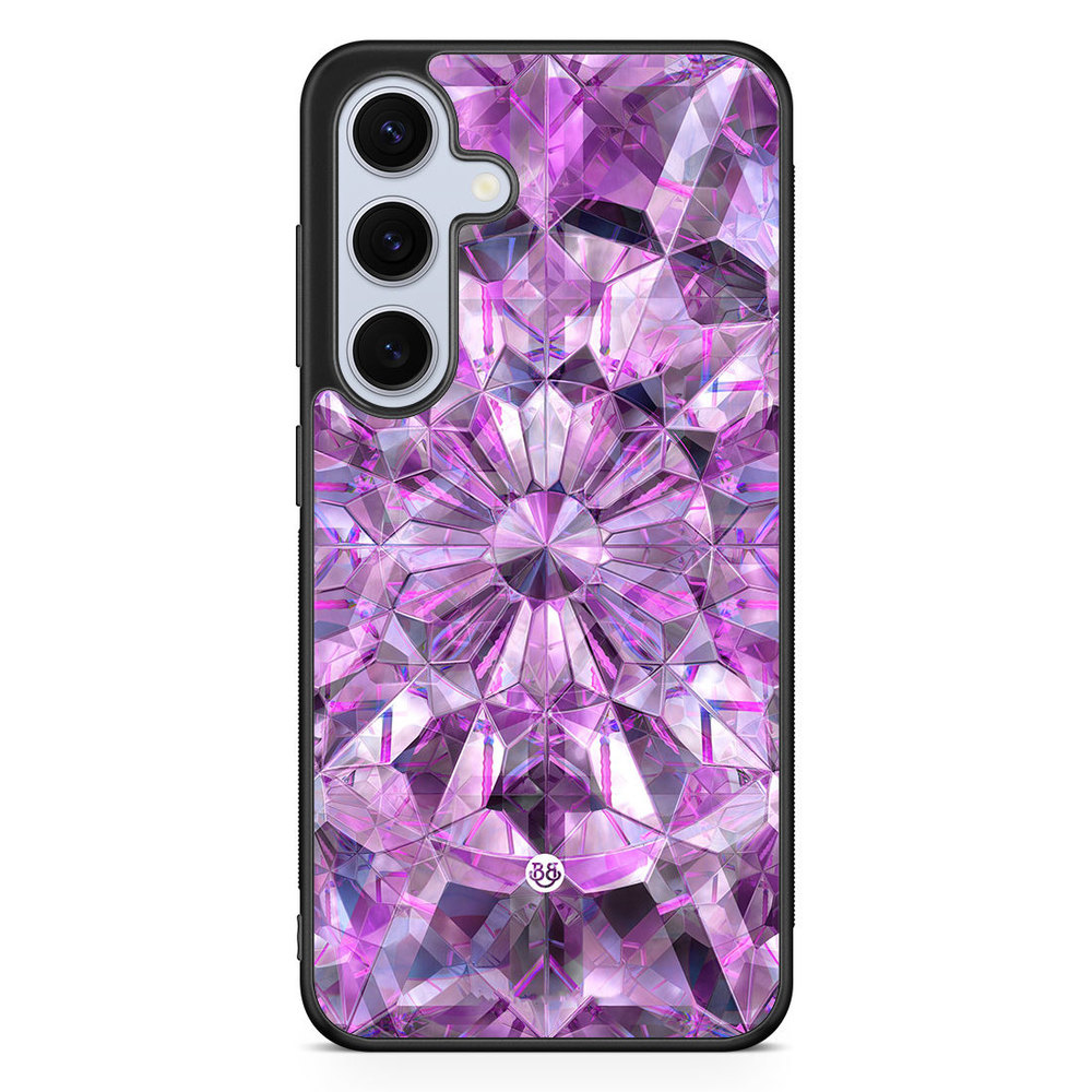 Samsung Galaxy S24 FE Case - Purple Crystals