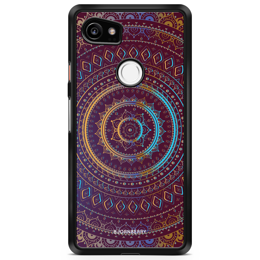 Google Pixel 2 XL Case - Purple Mandala