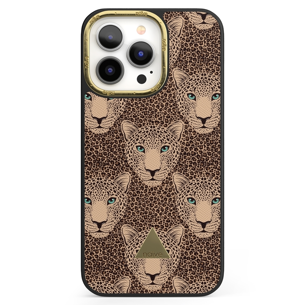 Naive iPhone 13 Pro Case - Leopard