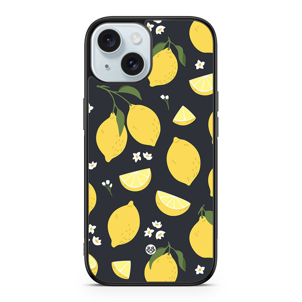 iPhone 15 Skal - Citroner