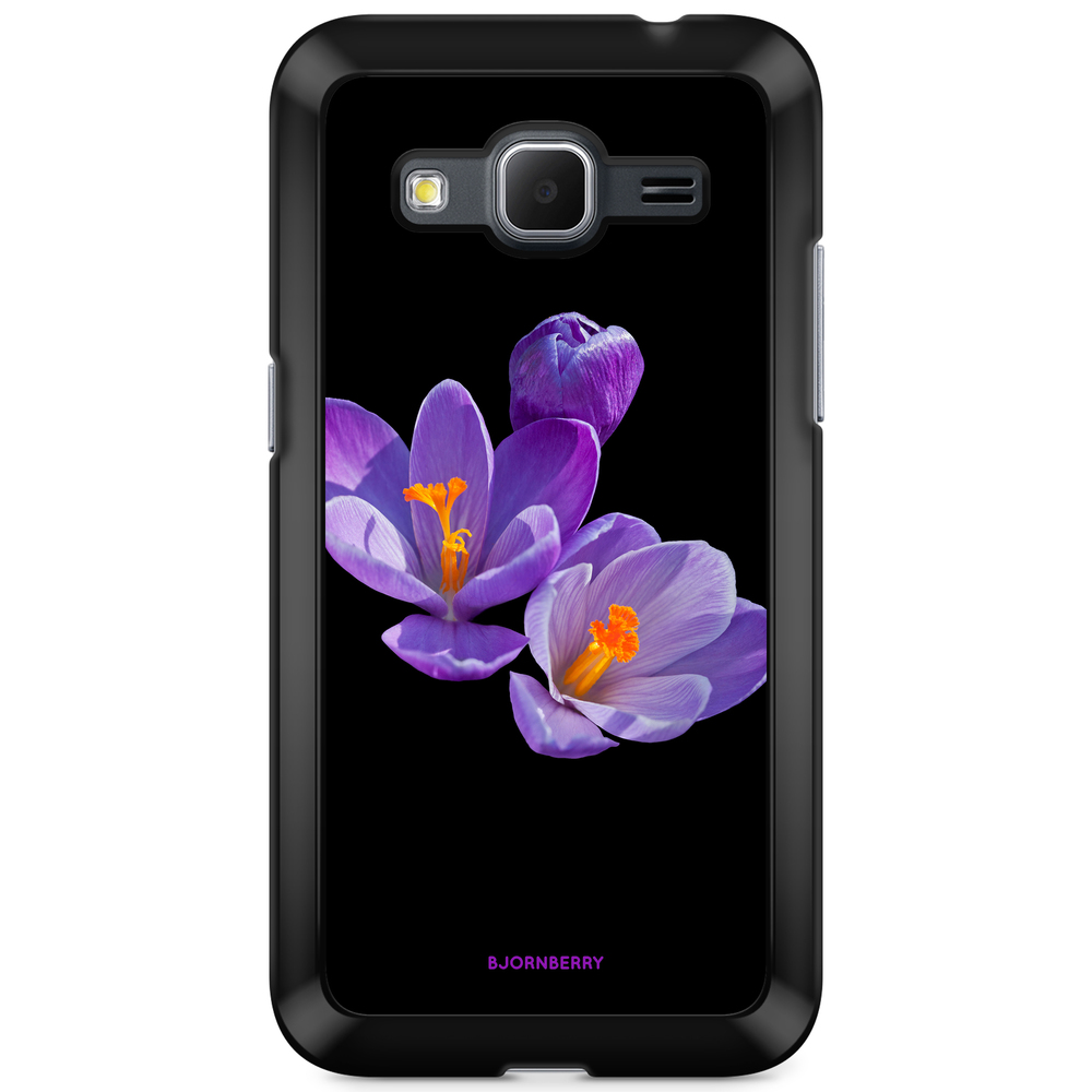 Samsung Galaxy Core Prime Case - Purple Flowers
