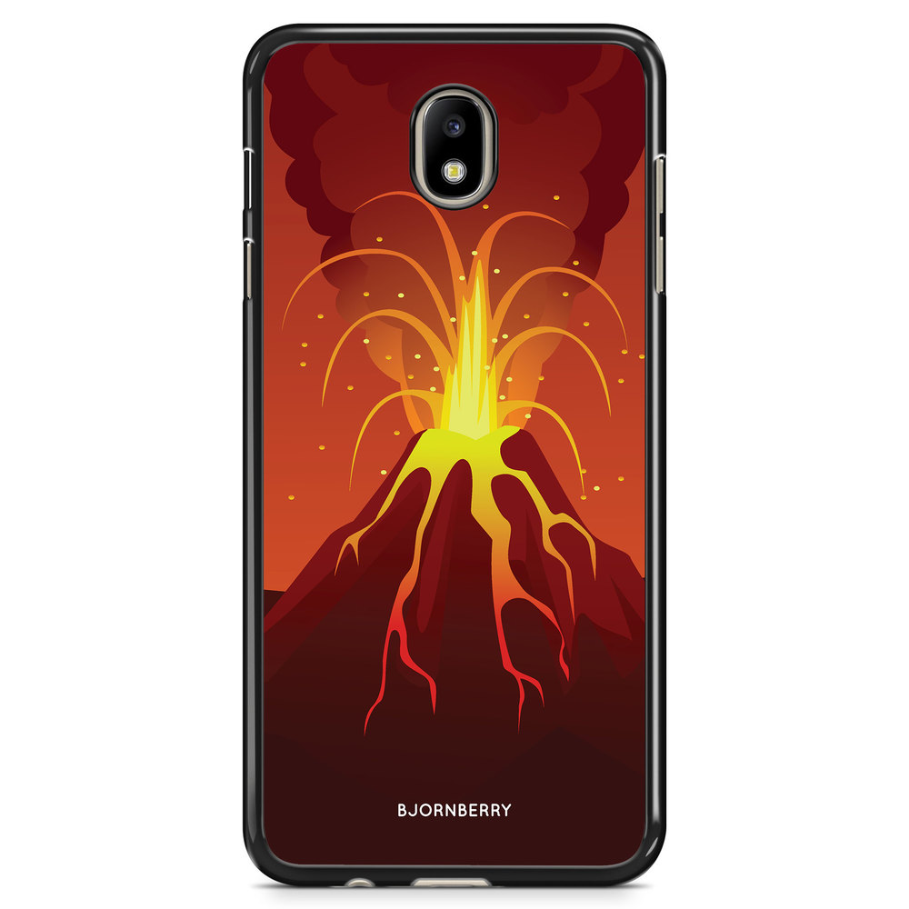 Samsung Galaxy J7 (2017) Skal - Teknad Vulkan