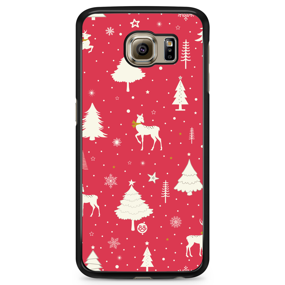 Samsung Galaxy S6 Edge+ Case - Red Christmas