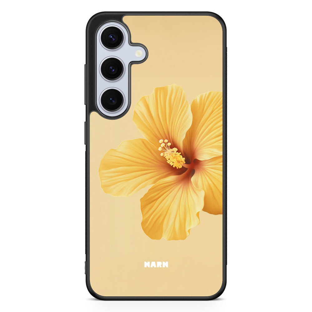 Samsung Galaxy S24 FE Case - Hibiscus Era - Lemon