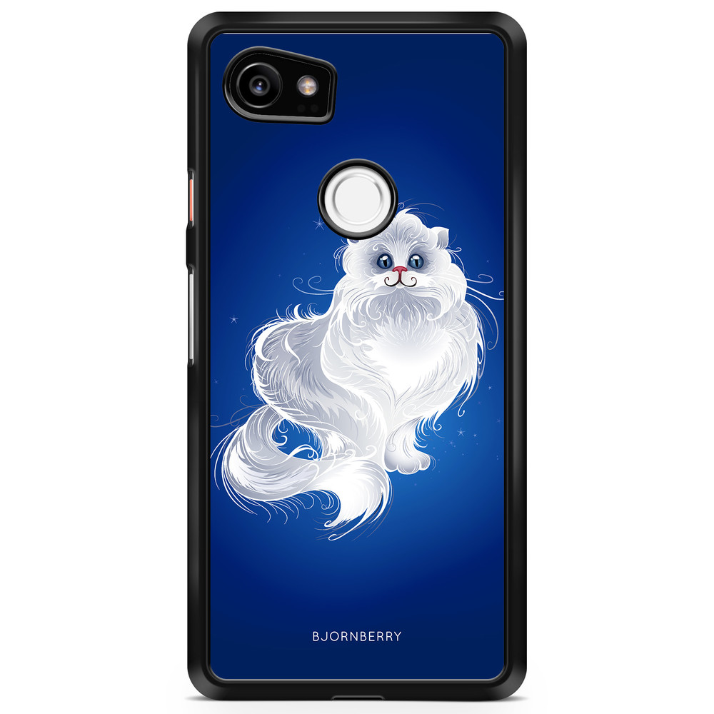 Google Pixel 2 XL Case - White Cat