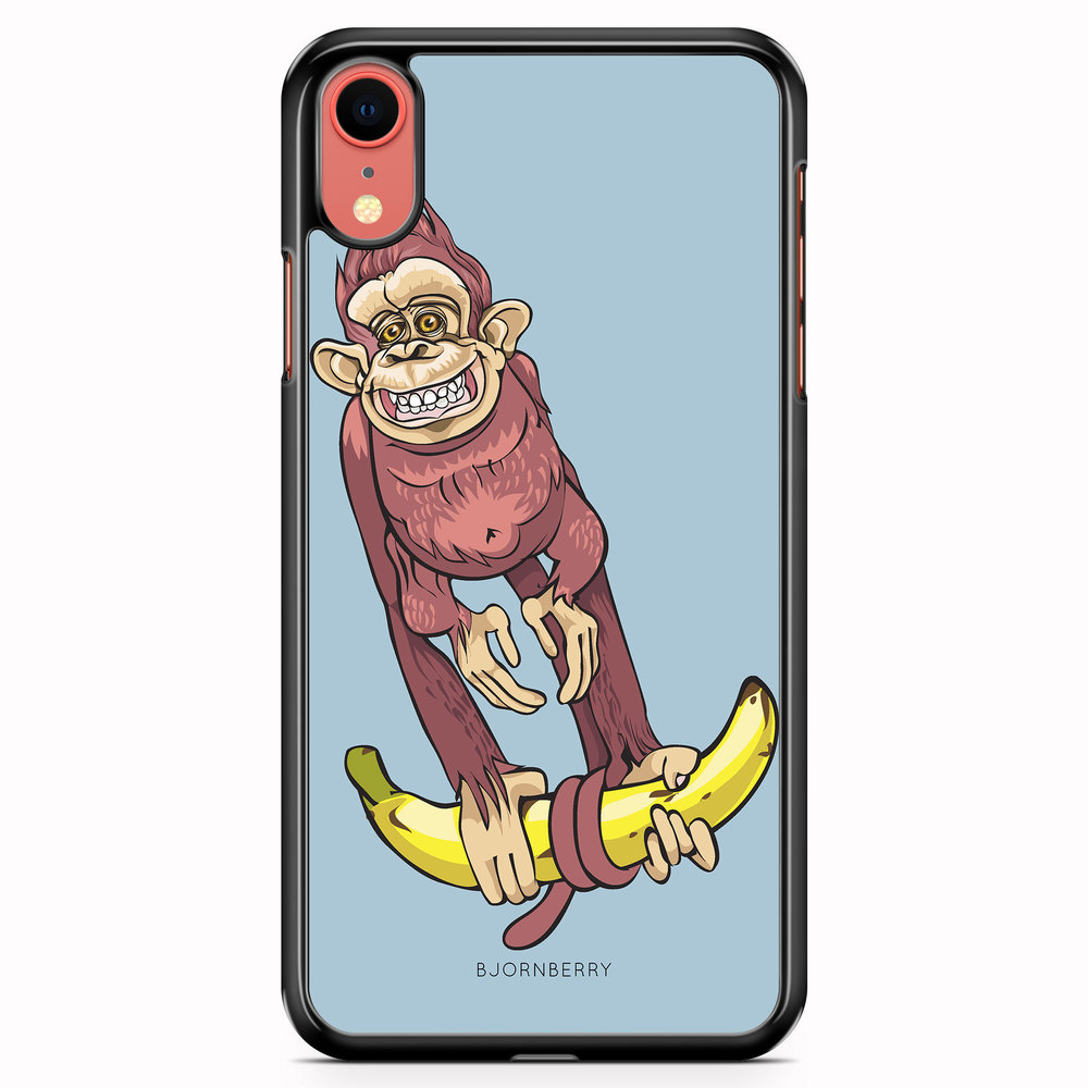 iPhone XR Case - Monkey Action