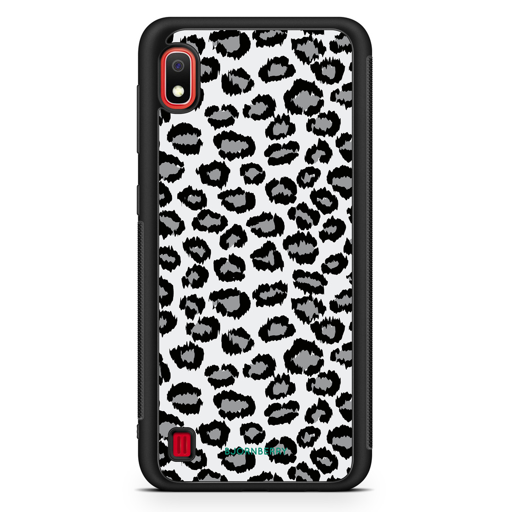 Samsung Galaxy A10 Case - Gray Leopard