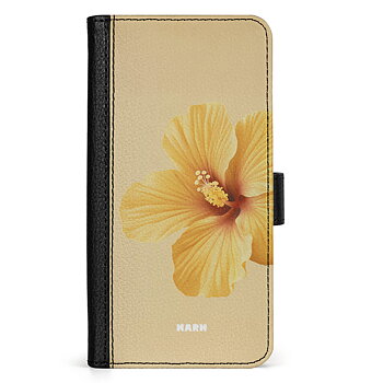 Samsung Galaxy S25 Wallet Case - Hibiscus Era - Lemon