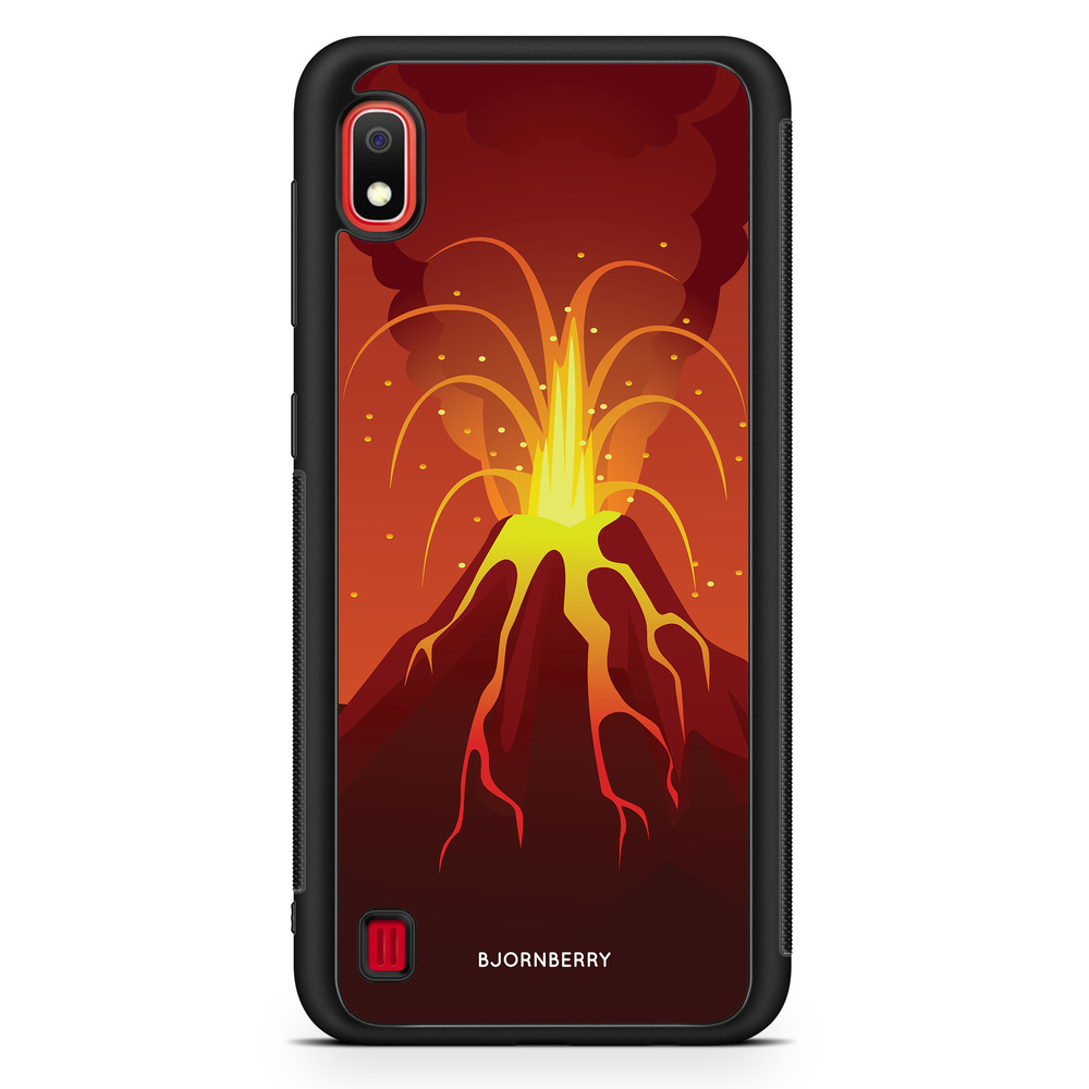Samsung Galaxy A10 Case - Cartoon Vulcano